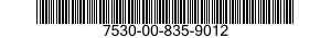 7530-00-835-9012  7530008359012 008359012