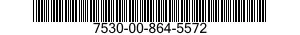 7530-00-864-5572  7530008645572 008645572