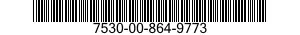 7530-00-864-9773  7530008649773 008649773