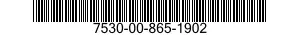 7530-00-865-1902  7530008651902 008651902