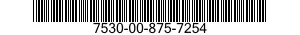 7530-00-875-7254  7530008757254 008757254