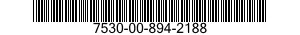 7530-00-894-2188  7530008942188 008942188