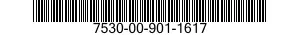 7530-00-901-1617  7530009011617 009011617