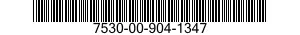 7530-00-904-1347  7530009041347 009041347