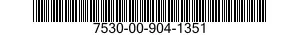 7530-00-904-1351  7530009041351 009041351