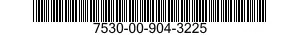 7530-00-904-3225 PAPER,TABULATING MACHINE,CONTINUOUS FLAT FOLD 7530009043225 009043225