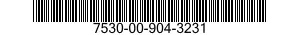 7530-00-904-3231  7530009043231 009043231