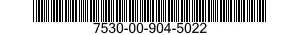 7530-00-904-5022  7530009045022 009045022