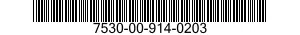 7530-00-914-0203  7530009140203 009140203