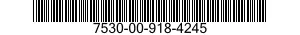 7530-00-918-4245  7530009184245 009184245