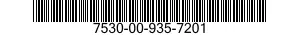 7530-00-935-7201  7530009357201 009357201
