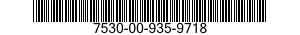 7530-00-935-9718  7530009359718 009359718