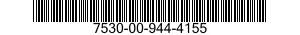 7530-00-944-4155  7530009444155 009444155