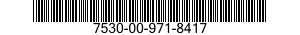 7530-00-971-8417  7530009718417 009718417
