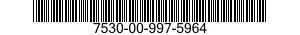 7530-00-997-5964  7530009975964 009975964