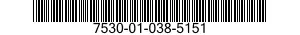 7530-01-038-5151  7530010385151 010385151