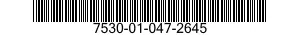 7530-01-047-2645 PAPER,TELETYPEWRITER,CONTINUOUS FLAT FOLD 7530010472645 010472645