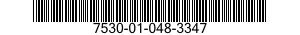 7530-01-048-3347  7530010483347 010483347