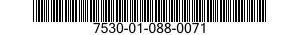 7530-01-088-0071 CHART,RECORDING INSTRUMENT 7530010880071 010880071