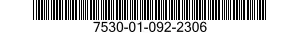 7530-01-092-2306 CHART,RECORDING INSTRUMENT 7530010922306 010922306