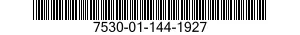 7530-01-144-1927 CHART,RECORDING INSTRUMENT 7530011441927 011441927