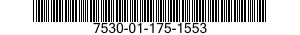 7530-01-175-1553 CARD SET,GUIDE,FILE 7530011751553 011751553