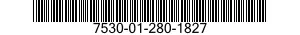 7530-01-280-1827  7530012801827 012801827