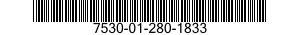 7530-01-280-1833  7530012801833 012801833