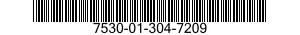 7530-01-304-7209  7530013047209 013047209