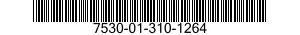 7530-01-310-1264 LABEL 7530013101264 013101264