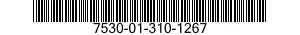 7530-01-310-1267 FORM,PRINTED 7530013101267 013101267