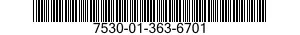 7530-01-363-6701 INSERT,FILE FOLDER 7530013636701 013636701