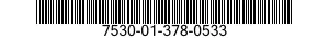 7530-01-378-0533 CHART,RECORDING INSTRUMENT 7530013780533 013780533