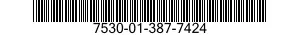 7530-01-387-7424  7530013877424 013877424