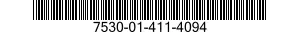 7530-01-411-4094 PAPER,RECORDING,FACSIMILE 7530014114094 014114094