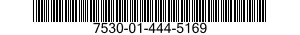 7530-01-444-5169 LABEL 7530014445169 014445169
