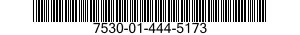 7530-01-444-5173 LABEL 7530014445173 014445173