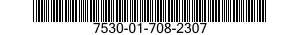 7530-01-708-2307 LABEL 7530017082307 017082307