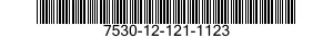 7530-12-121-1123  7530121211123 121211123