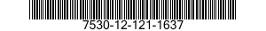 7530-12-121-1637  7530121211637 121211637