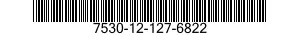 7530-12-127-6822  7530121276822 121276822