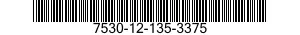 7530-12-135-3375  7530121353375 121353375