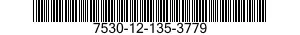 7530-12-135-3779  7530121353779 121353779