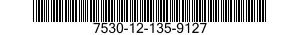 7530-12-135-9127  7530121359127 121359127