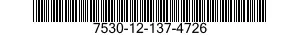7530-12-137-4726  7530121374726 121374726