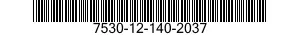 7530-12-140-2037  7530121402037 121402037