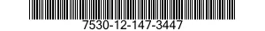 7530-12-147-3447 FORM,PRINTED 7530121473447 121473447