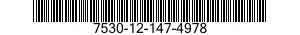 7530-12-147-4978  7530121474978 121474978