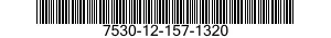7530-12-157-1320 FORM,PRINTED 7530121571320 121571320