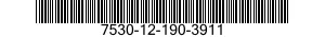 7530-12-190-3911  7530121903911 121903911